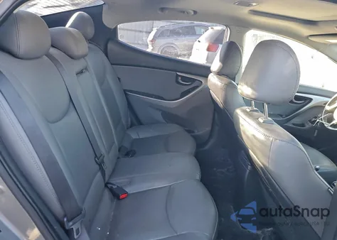 2013 Hyundai Elantra Gls из США, поврежденный, VIN 5NPDH4AE7DH393127